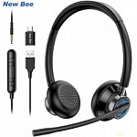 3114424792 New Bee H361 - USB- гарнитура