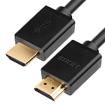 GCR-HM410-1.0m GCR Кабель HDMI 1.4, 1.0m, 30/30 AWG, позол контакты, FullHD, Ethernet 10.2 Гбит/с, 3D, 4Kx2K, экран (HM400)