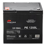 1973122 Prometheus Energy PE1255L (12V 55Ah) аккумулятор свинцово-кислотный {срок службы 10 лет}