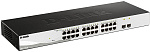 1000679721 Коммутатор D-LINK Коммутатор/ DGS-1210-26/FL Managed L2 Switch 24x1000Base-T, 2x1000Base-X SFP, Surge 6KV, CLI