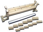 LAN-WS110-50FT 50-парный 110 настенный кросс LANMASTER, блоки и ножки в комплекте