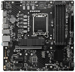1907541 Материнская плата MSI PRO B760M-P DDR4 Soc-1700 Intel B760 4xDDR4 mATX AC`97 8ch(7.1) GbLAN+VGA+HDMI+DP