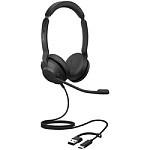 Jabra Evolve2 30 SE, USB C/A adapter, MS Stereo [23189-999-779] - Проводная гарнитура
