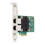 1640879 Hp 817738-B21 Сетевая карта для сервера HP E Ethernet Adapter, 562T, 2x10Gb, PCIe(3.0), Intel, for Gen10 servers (817738-B21)
