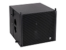 Сабвуфер Intrend [ILS-ATL-S15] линейного массива Atlantic, пассивный, 15"НЧ, 30-250 Гц, SPL 126 дБ, 1200 Вт, 8 Ом. Цвет чёрный, корпус дерево.