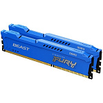 1852344 Kingston DRAM 8GB 1600MHz DDR3 CL10 DIMM (Kit of 2) FURY Beast Blue KF316C10BK2/8
