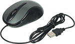 1066863 Мышь Оклик 385M черный/серый оптическая (1600dpi) USB для ноутбука (3but)