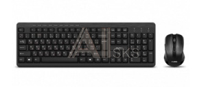 1801667 Беспроводной набор клавиатура + мышь Sven KB-C3400W (2,4 GHz, 104+9кл, 800-1600DPI)
