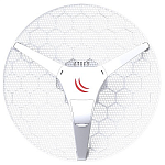 RBLHG-5HPnD-XL4pack MikroTik LHG XL HP5 4pack (LHG XL HP5 with 27dBi 5GHz antenna, Dual Chain High Power 802.11an wireless, 600MHz CPU, 64MB RAM, 1x LAN, POE, PSU, Router
