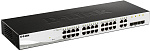 1000679723 Коммутатор D-LINK Коммутатор/ DGS-1210-28/FL Managed L2 Switch 24x1000Base-T, 4xCombo 1000Base-T/SFP, Surge 6KV, CLI
