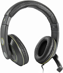 1000399222 Defender Игровая гарнитура Warhead G-110 черный, кабель 2,1 м