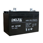 1375296 Delta DT 12100 (100 А\ч, 12В) свинцово- кислотный аккумулятор