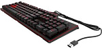 491659 Клавиатура HP OMEN 1100 черный/красный USB for gamer