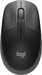 1413660 Мышь Logitech M190 темно-серый/серый оптическая (1000dpi) беспроводная USB для ноутбука (2but)
