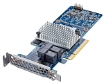 CRA4448 Gigabyte RAID Controller PCIe 3.0 x8, SAS/SATA 12G, RAID 0,1,5,6,10,50,60, Cache 2Gb, SAS3108, 8 ports (2*int SFF8643), Up to 32 x physical devices vi