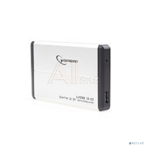 Gembird EE2-U3S-2-S Внешний корпус 2.5" Gembird EE2-U3S-2-S, серебро, USB 3.0, SATA, металл Gembird EE2-U3S-2-S Внешний корпус 2.5" Gembird EE2-U3S-2-S, серебро, USB 3.0, SATA, металл
