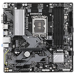 Материнская плата GIGABYTE B760M D3HP, LGA1700, B760, 4*DDR5, 4*SATA, 2*M.2, 3*USB 3.2, 2*USB 2.0, 1*PCIx16, 2*PCIx1, D-Sub+HDMI+DP, mATX