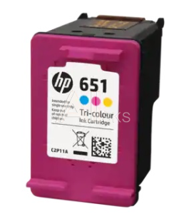 C2P11AE Cartridge HP 651 для Deskjet 5575/5645/Officejet 202/252, трехцветный (300 стр)