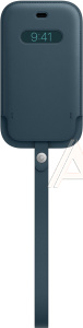 1000601179 Чехол-конверт MagSafe для iPhone 12 mini iPhone 12 mini Leather Sleeve with MagSafe - Baltic Blue