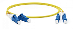 TWT-2LC-2LC/SU-1.5 Патч-корд оптический TWT, PVC, дуплексный, LC/UPC-LC/UPC, SM OS2, 1.5 м