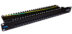 TWT-PP25TEL45 Патч-панель телефонная, 19", 1U, 25 портов RJ-45