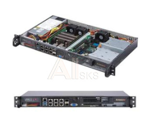 1253791 Серверная платформа SUPERMICRO 1U SATA SYS-5019D-FN8TP