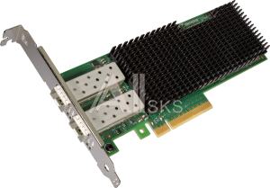 1000425163 Сетевая карта Intel Celeron Intel® Ethernet Converged Network Adapter XXV710-DA2, 2 x SFP28 Port, 25GbE, PCI-E v3 x8, iSCSI, NFS, VMDq. PCI-SIG* SR-IOV Capable