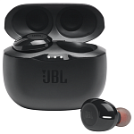JBLT125TWSBLK JBL TUNE 125 TWS наушники внутриканальные с микрофоном: BT 5.0, до 8 часов, цвет черный