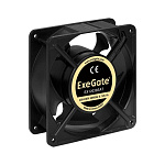 1855460 Exegate EX289021RUS Вентилятор 220В ExeGate EX12038SAT (120x120x38 мм, Sleeve bearing (подшипник скольжения), клеммы, 2600RPM, 42dBA)