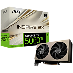 Видеокарта MSI RTX5060Ti INSPIRE 2X 8GB GDDR7 128bit 3xDP HDMI 2FAN RTL