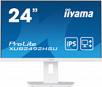 1938982 Монитор Iiyama 23.8" ProLite XUB2492HSU-W5 белый IPS LED 16:9 HDMI M/M матовая HAS Piv 250cd 178гр/178гр 1920x1080 75Hz VGA DP FHD USB 5.3кг