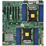 1766725 Supermicro MBD-X11DPI-N-B Серверная материнская плата X11DPi N Motherboard Dual Socket P (LGA 3647) supported, CPU TDP support 205W, 2 UPI up to 10.4