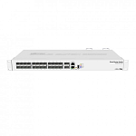 CRS326-24S+2Q+RM MikroTik Cloud Router Switch 326-24S+2Q+RM with 2 x 40G QSFP+ cages, 24 10G SFP+ cages, 1x LAN port for management, RouterOS L5 or SwitchOS (dual boot