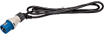 LAN-PP9M/19-2.5-BK Шнур питания C19-I309 Male, 3х2.5, 220В, 16А, черный, 2.5 метра