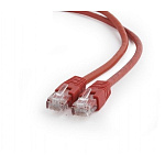 1898403 Cablexpert Патч-корд UTP PP6U-0.5M/R кат.6, 0.5м, литой, многожильный (красный)