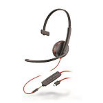 11018145 Plantronics 209750-101 Проводная гарнитура BlackWire C3215 USB-C