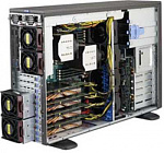 296226 Сервер SUPERMICRO Платформа SYS-7048GR-TR 3.5" C612 1G 2P 2x2000W