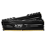 1268609 Модуль памяти ADATA XPG GAMMIX D10 Gaming DDR4 Общий объём памяти 8Гб Module capacity 8Гб Количество 1 3000 МГц Множитель частоты шины 16 1.35 В черны