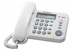 507717 Телефон проводной Panasonic KX-TS2358RUW белый