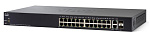 111269 Коммутатор [SG250-26HP-K9-EU] Cisco SB SG250-26HP 26-port Gigabit PoE Switch