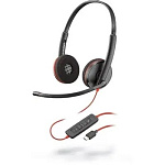 11018149 Plantronics 209749-101 Проводная гарнитура BlackWire C3220 USB-C