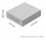 1192978 Источник бесперебойного питания Ippon Smart Winner II 1500 1350Вт 1500ВА черный