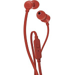 1616070 JBL TUNE110 Lifestyle 1.2м красный проводные (в ушной раковине)
