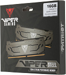 Память DDR4 2x8Gb 4000MHz Patriot PVS416G400C6K Viper Steel RTL Gaming PC4-32000 CL16 DIMM 288-pin 1.45В single rank с радиатором Ret