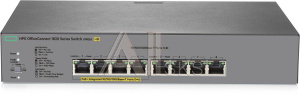 1000350903 Коммутатор HPE Сетевой 1820 8G PoE+ (65W) Switch (WEB Managed, 4*10/100/1000 PoE+, 4*10/100/1000, 65W, Fanless, Rack mounting, 19")