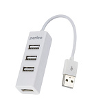 1859104 Perfeo USB-HUB 4 Port, (PF-HYD-6010H White) белый