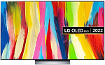1869799 Телевизор OLED LG 77" OLED77C24LA.ARUB темно-серый 4K Ultra HD 120Hz DVB-T DVB-T2 DVB-C DVB-S DVB-S2 USB WiFi Smart TV