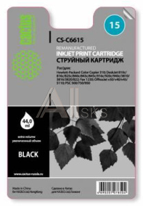 1275208 Картридж BLACK NO.15 44ML CS-C6615 CACTUS