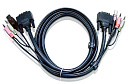 2L-7D03U ATEN CABLE DVI-D/USBA/SP.MC-DVI-D/USB B/SP/MC, 3m