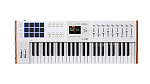 148184 MIDI клавиатура [231621] Arturia [KeyLAB 49 MK3 White] 49 клавиш, полувзвешенная механика, дисплей, 12 пэдов, 9 фейдеров, 9 поворотных регуляторов, 3